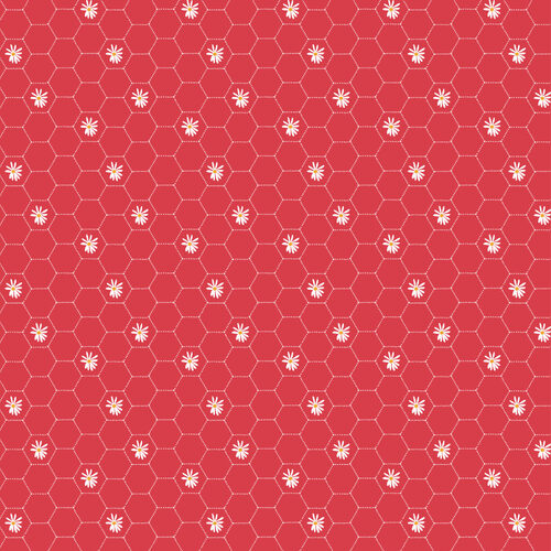 Sunshine & Chamomile Honeycomb Red SC23509