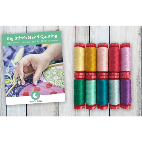 Big Stitch Hand Quilting - Sarah Fielke Aurifil Collection