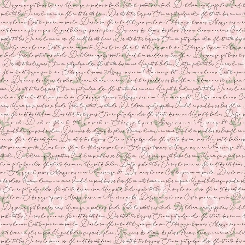 Stolen Moments Chanter Rose SM25306 Quilting Fabric