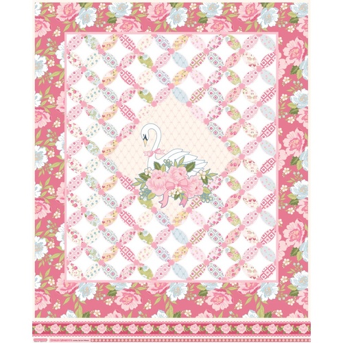 Stolen Moments SM25324  36" x 44" Quilting Panel 
