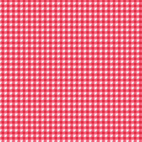Smitten Chicken Check-A-Roo Gingham Red SN251118 Quilting Fabric