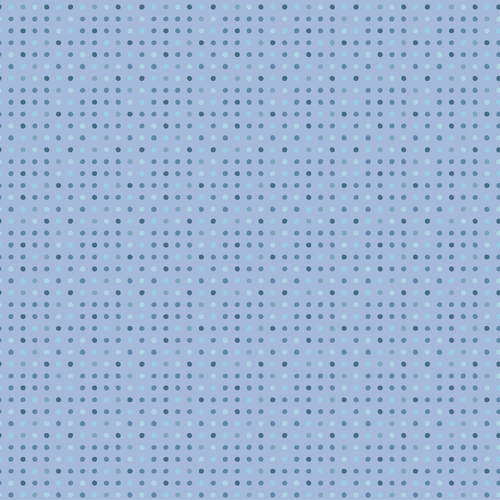 Seeing Spots Blue Skies Smiling At Me Blue SS24196 Quilting Fabric