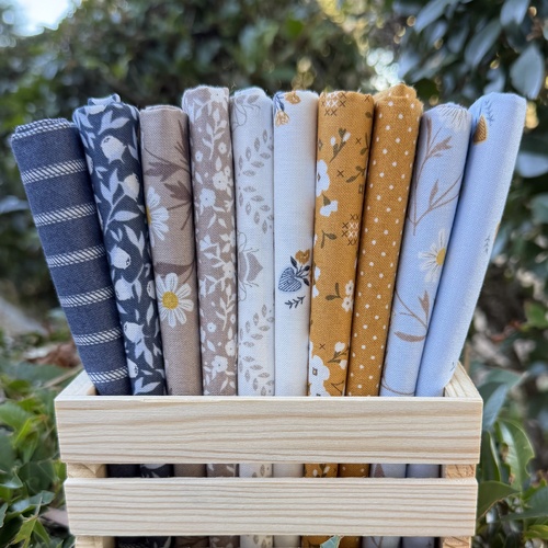 Sun Drenched 10 Piece Mixed Fat Quarter Special Bundle – Sweet Fire Road Designs