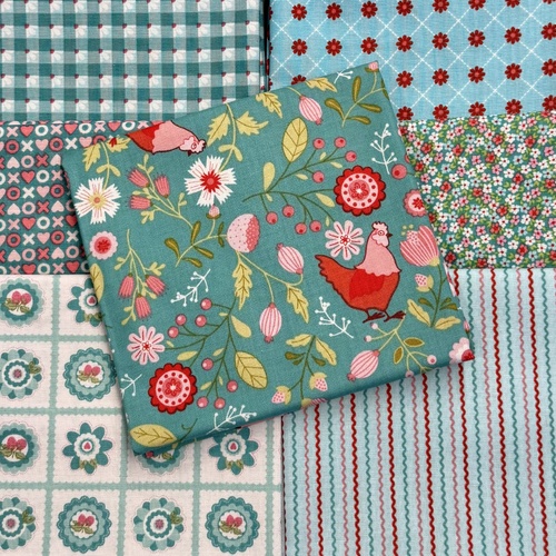 Smitten Chicken Aqua 7 Piece Special Bundle