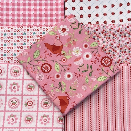 Smitten Chicken Pink 7 Piece Special Bundle