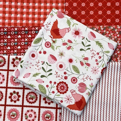 Smitten Chicken Red 7 Piece Special Bundle