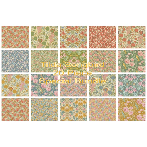 Tilda Songbird  20 Piece Special Bundle 