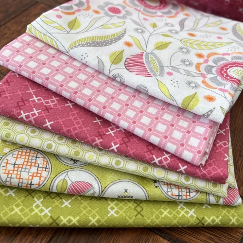 Stitch Garden Pink Green 6 Piece Special Bundle