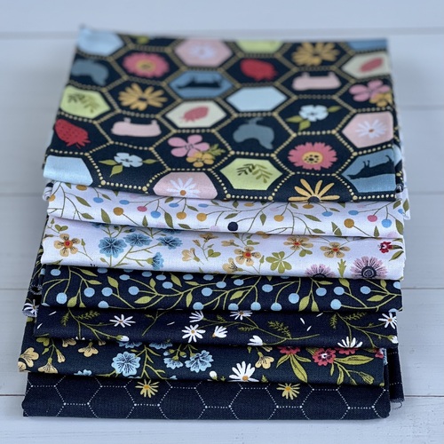 Sunshine & Chamomile Blue 7 Piece Special Bundle (1/4m, 1/2m, or 1m)