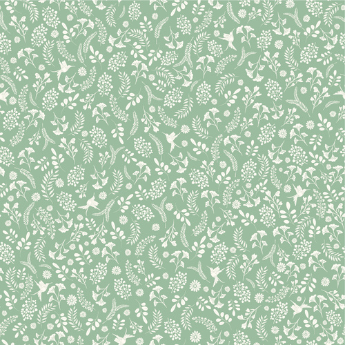 Unicorn Dreams Whimsical Green UD25705 Quilting Fabric 