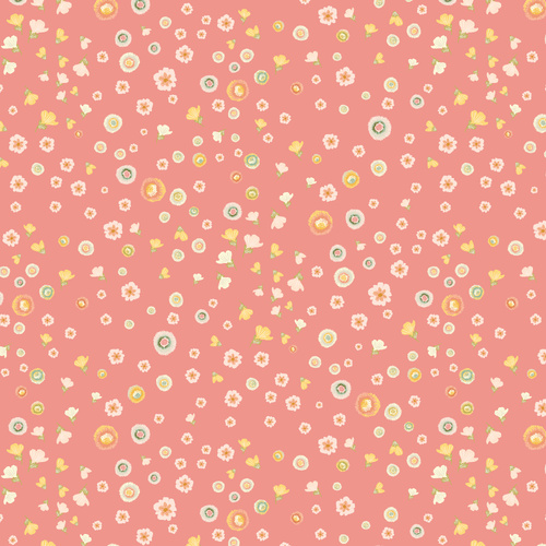 Unicorn Dreams Stardust Coral UD25713 Quilting Fabric 