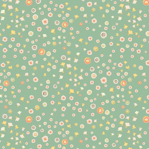 Unicorn Dreams Stardust Green UD25714 Quilting Fabric 