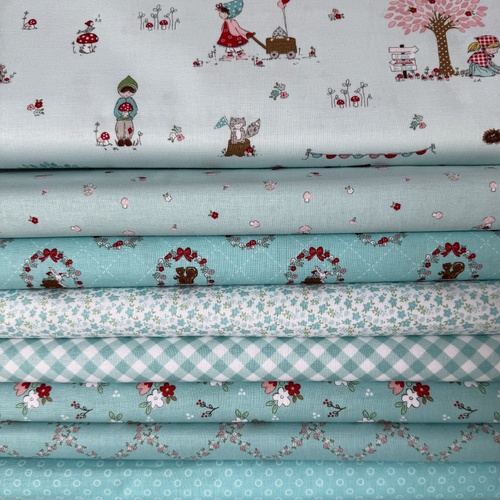 Whimsical Woodland Aqua 8 Piece Special Bundle