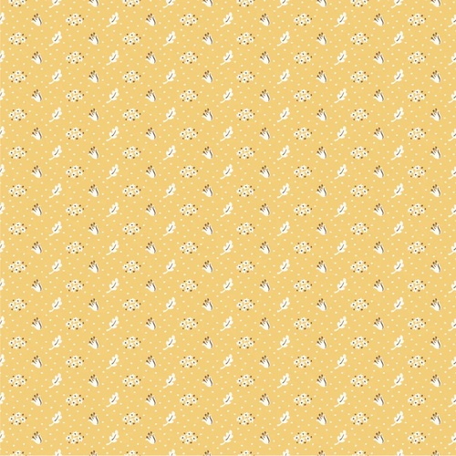 Wildwood Dwellings Vintage Apron Yellow WW25109 Quilting Fabric 