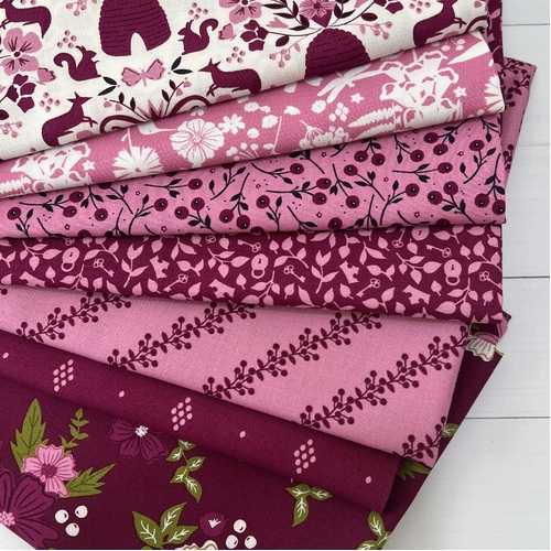 Wild Meadow Sweet Pea 7 x 1/2m Piece Bundle 
