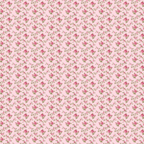 French Roses Trellis Y3982-42 Pink Quilting Fabric