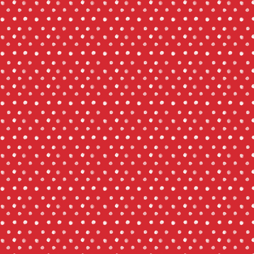 Santa Paws Dot Lt Red Y4436-4 Quilting Fabric