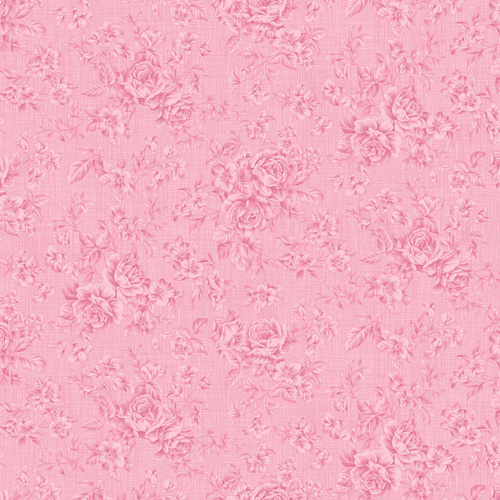 Charlotte Tonal Roses Dk.Pink Y4613-73 Quilting Fabric
