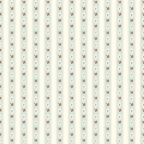 Charlotte Ribbon Stripe Turquoise Y4615-101 Quilting Fabric