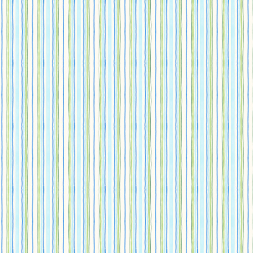 Sunlit Sonnet Stripe Hand-Painted Multi Stripe Lt. Blue Y4867-29 Quilting Fabric