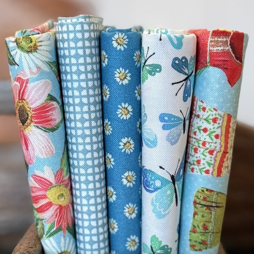 A Prairie Heart Blue 5 Piece Special Bundle