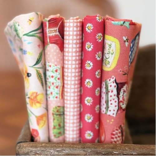 A Prairie Heart Red Pink 5 Piece Special Bundle