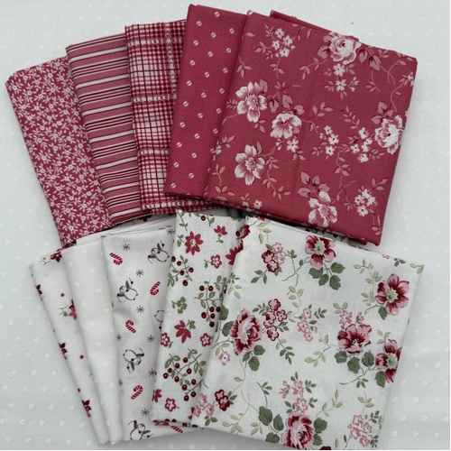 A Very Sweet Christmas Snow Rose 10 Piece Special Bundle
