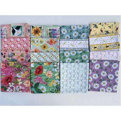 A Wildflower Heart 16 Piece Special Bundle 1/4m only 