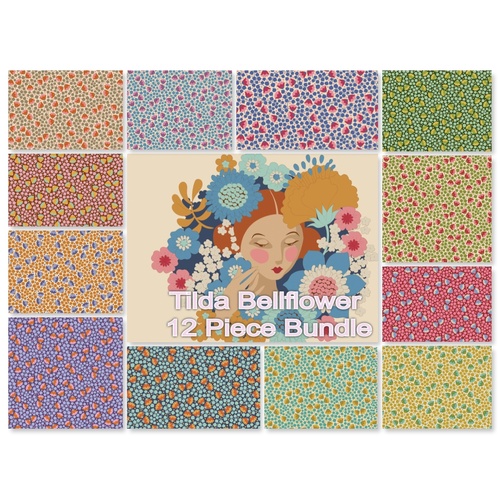 Tilda Bellflower 12 Piece Special Bundle 