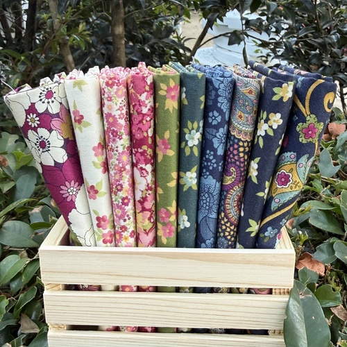 Chelsea Garden 10 Piece Fat Quarter MIXED Special Bundle