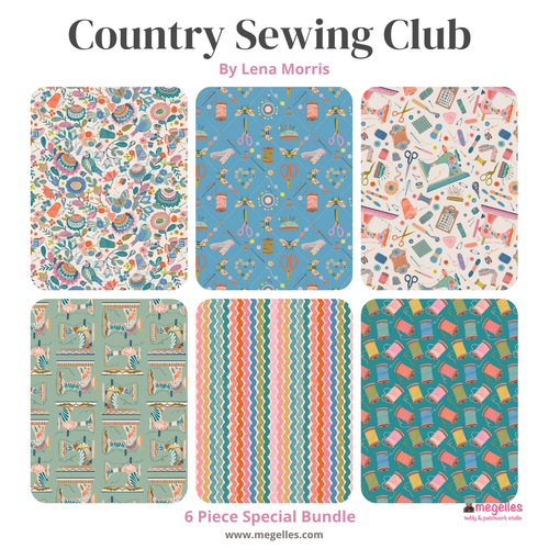 Country Sewing Club 6 Piece Special Bundle