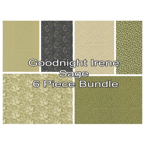 Goodnight Irene Sage 6 Piece Special Bundle