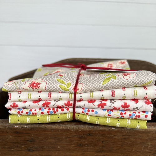 Half Meter 5 Piece Mixed Bundle - Fig & Shirtings 1