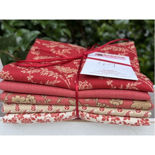 Half Meter 5 Piece Mixed Bundle - Bonheur De Jour