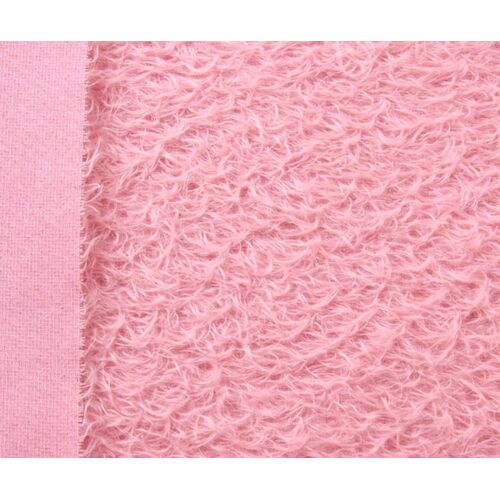 German Sparse Curled Mohair 16 mm hm151-050 (per 1/8m) Pink