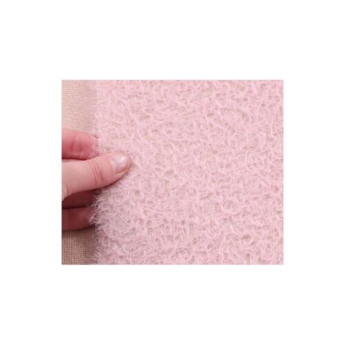 German Sparse Mohair hmrz24-10 Pale Pink  (per 1/8m)