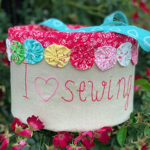 I love Sewing Caddy PAPER Pattern