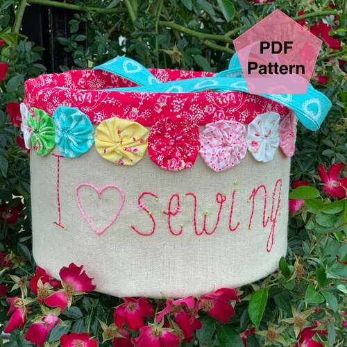 I love Sewing Caddy PDF Pattern