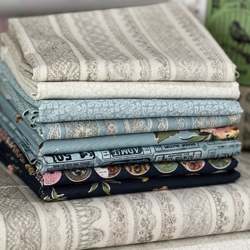 Junk Journal Blue 8 Piece Special Bundle