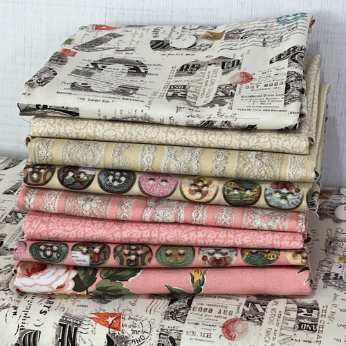 Junk Journal Pink 8 Piece Special Bundle 