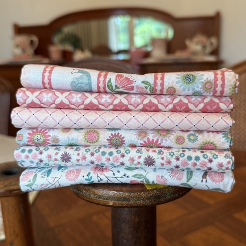 Le Petit Escargot Pink White 6 Piece Special Bundle