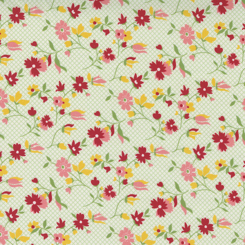 Story Time Cream Calico Floral m2179311 Patchwork Fabric 