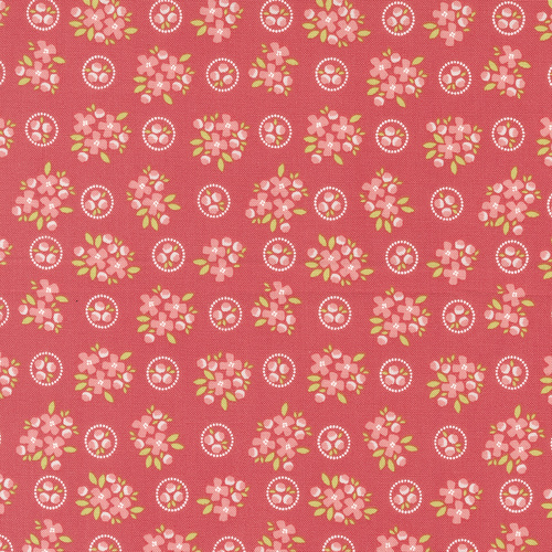Cali & Co. Flamingo Ring Around Posie Small Floral 29191 12 Quilting Fabric