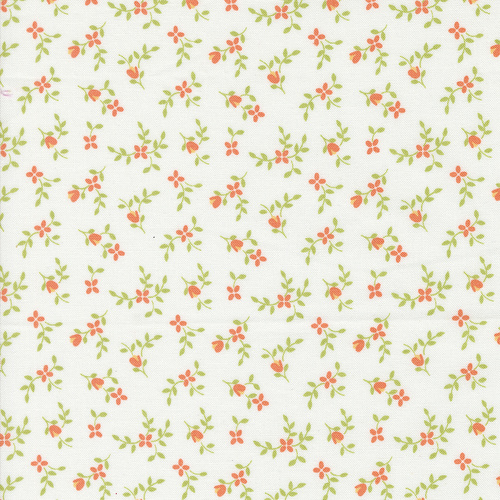 Cali & Co. Melon on Cloud Vine & Bud 29192 14 Quilting Fabric