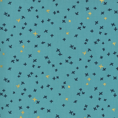 Dance in Paris Teal Swing mm174517 Quilting Fabric 