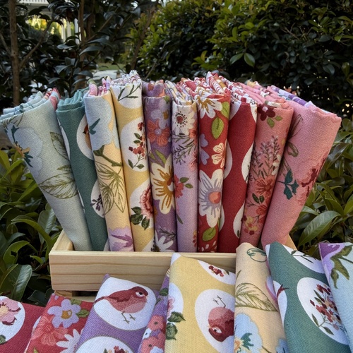 Nature Sings 10 Piece Fat Quarter MIXED Special Bundle