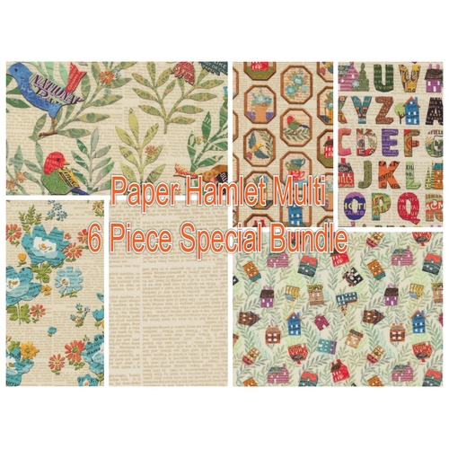 Paper Hamlet Multi 6 Piece Special Bundle LAST ONE