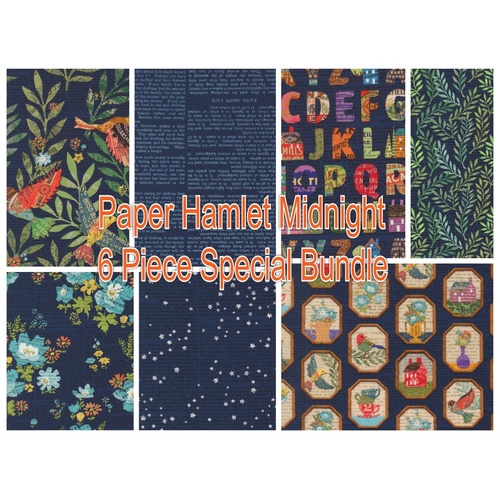 Paper Hamlet Midnight 7 Piece Special Bundle