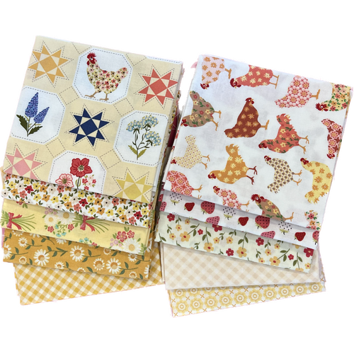 Prairie Sisters Homestead Yellow 10 Piece Special Bundle