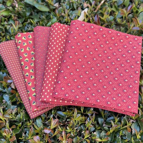 Sally's StitchesTurkey Red 5 Piece Special Bundle LAST ONES 